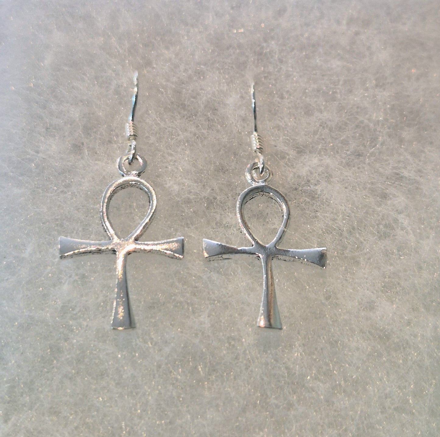 Ankh earrings