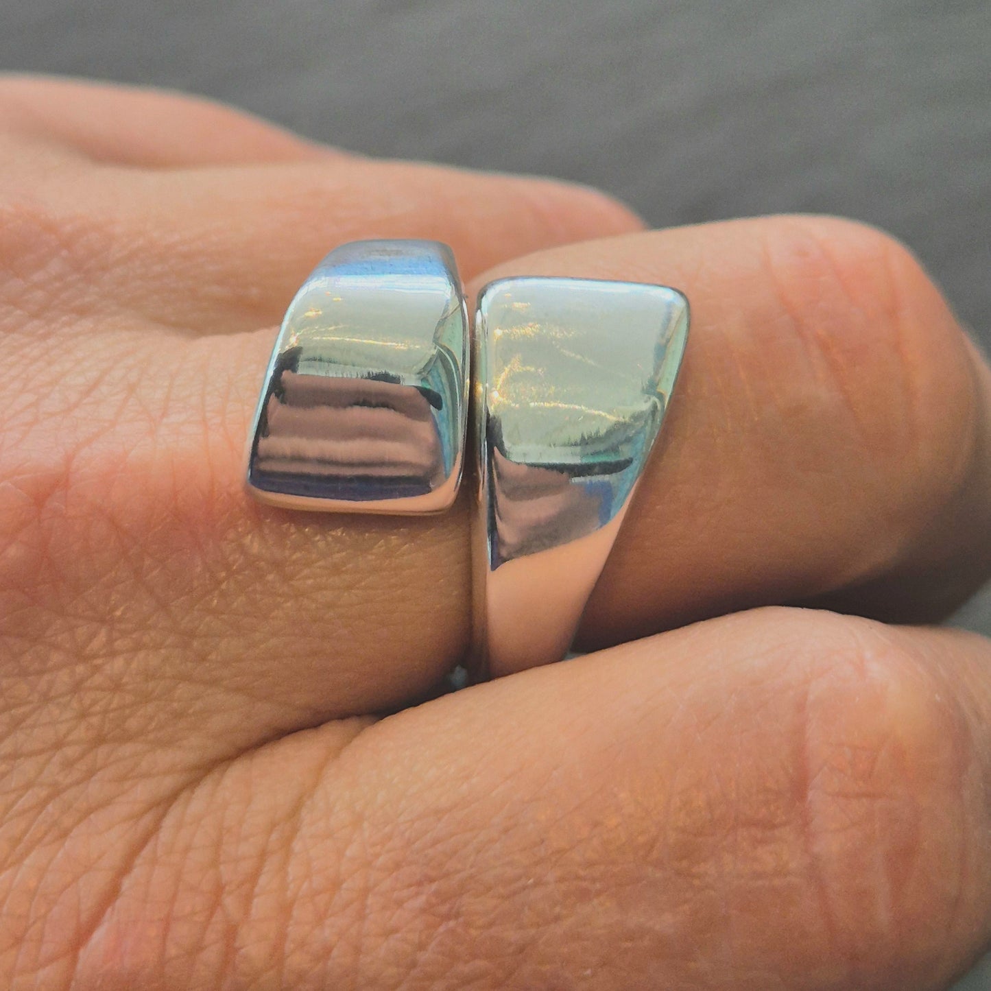 Chunky Double wrap ring