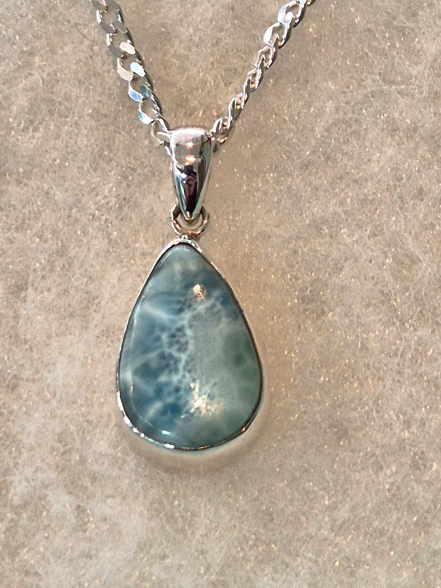 Larimar Pendant