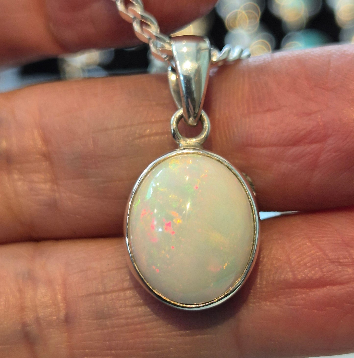 Opal pendant