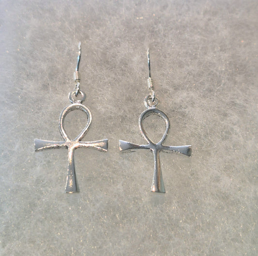 Ankh earrings